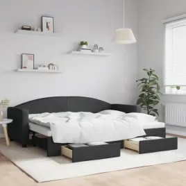 vidaxl-sofa-rozsuwana-z-szufladami-czarna-80x200-cm-tkanina