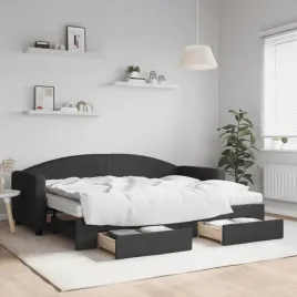 vidaxl-sofa-rozsuwana-z-szufladami-czarna-80x200-cm-tkanina