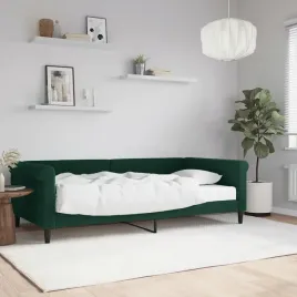 vidaxl-sofa-z-materacem-do-spania-ciemnozielona-100x200-cm-aksamit