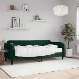vidaxl-sofa-z-materacem-do-spania-ciemnozielona-90x200-cm-aksamit