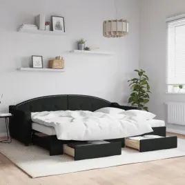 vidaxl-sofa-rozsuwana-z-szufladami-czarna-80x200-cm-tkanina