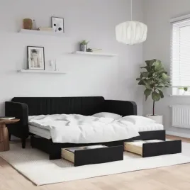 vidaxl-sofa-rozsuwana-z-szufladami-czarna-90x190-cm-aksamit