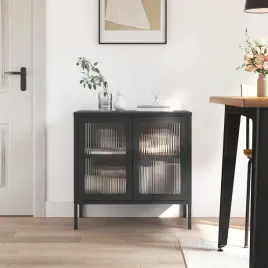 vidaxl-szafka-czarna-70x35x70-cm-szklo-i-stal