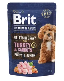 brit-premium-by-nature-dog-fillets-puppy-and-junior-turkey-and-carrot-85g
