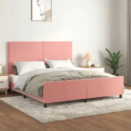 vidaxl-rama-lozka-z-zaglowkiem-rozowa-180x200-cm-aksamitna
