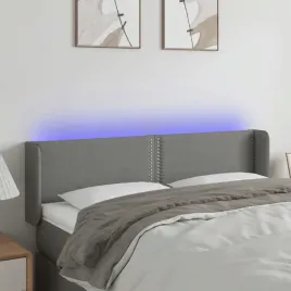 vidaxl-zaglowek-do-lozka-z-led-ciemnoszary-147x16x78-88-cm-tkanina