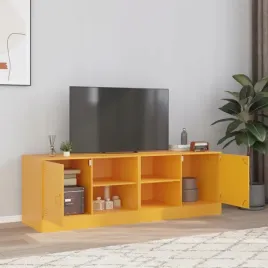 vidaxl-szafki-pod-telewizor-2-szt-musztardowe-67x39x44-cm-stalowe