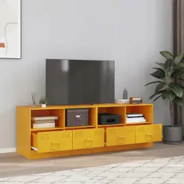 vidaxl-szafki-pod-telewizor-2-szt-musztardowe-67x39x44-cm-stalowe