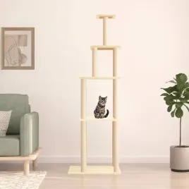 vidaxl-drapak-dla-kota-z-sizalowymi-slupkami-kremowy-183-cm