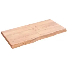 vidaxl-polka-brazowa-120x60x-2-6-cm-lakierowane-lite-drewno-debowe