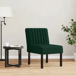 vidaxl-fotel-ciemnozielony-obity-aksamitem