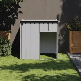 vidaxl-domek-dla-psa-z-dachem-jasnoszary-110x103x109-cm-ocynkowana-stal