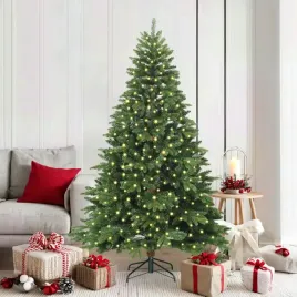 vidaxl-sztuczna-choinka-z-300-diodami-led-zielony-180-cm-pe-i-pvc