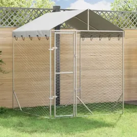 vidaxl-kojec-dla-psa-z-dachem-srebrny-2x2x25-m-stal-galwanizowana