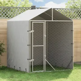 vidaxl-kojec-dla-psa-z-dachem-srebrny-2x2x25-m-stal-galwanizowana