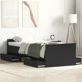 vidaxl-rama-lozka-z-wezglowiem-i-zanozkiem-czarna-100x200-cm