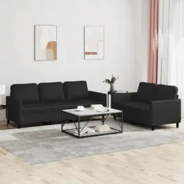 vidaxl-2-osobowa-sofa-z-poduszkami-czarna-sztuczna-skora