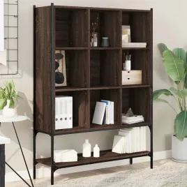 vidaxl-regal-brazowy-dab-102x30x1415-cm-material-drewnopochodny