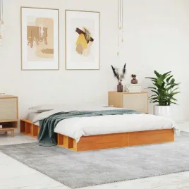 vidaxl-rama-lozka-bez-materaca-woskowy-braz-120x200-cm-lita-sosna