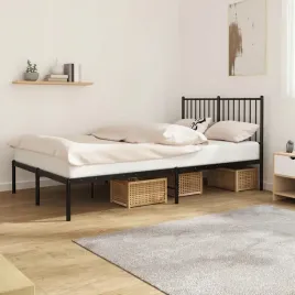 vidaxl-metalowa-rama-lozka-z-wezglowiem-czarna-120x190-cm