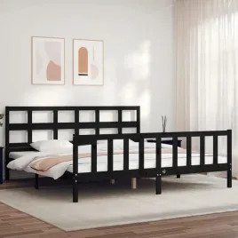 vidaxl-rama-lozka-z-wezglowiem-czarna-200x200-cm-lite-drewno