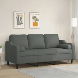 vidaxl-3-osobowa-sofa-z-poduszkami-ciemnoszara-180-cm-tkanina