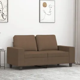 vidaxl-sofa-2-osobowa-brazowa-120-cm-tapicerowana-tkanina