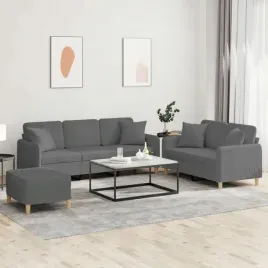 vidaxl-3-cz-komplet-wypoczynkowy-z-poduszkami-ciemnoszary-tkanina