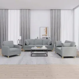 vidaxl-3-cz-komplet-wypoczynkowy-z-poduszkami-jasnoszary-tkanina