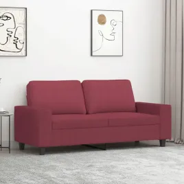 vidaxl-sofa-2-osobowa-winna-czerwien-140-cm-tapicerowana-tkanina