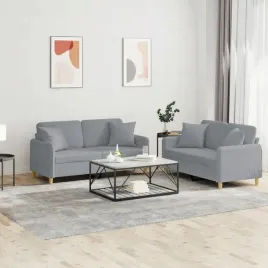 vidaxl-2-cz-komplet-wypoczynkowy-z-poduszkami-jasnoszary-tkanina