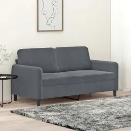 vidaxl-sofa-2-osobowa-ciemnoszary-140-cm-tapicerowana-aksamitem