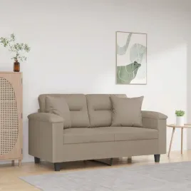 vidaxl-2-osobowa-sofa-z-poduszkami-kolor-taupe-120-cm-mikrofibra