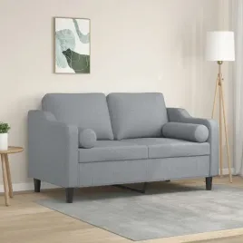 vidaxl-2-osobowa-sofa-z-poduszkami-jasnoszara-120-cm-tkanina