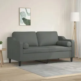vidaxl-2-osobowa-sofa-z-poduszkami-ciemnoszara-140-cm-tkanina