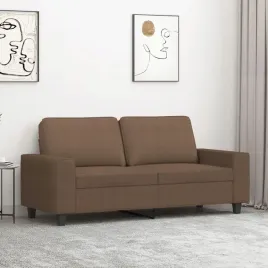 vidaxl-sofa-2-osobowa-brazowa-140-cm-tapicerowana-tkanina