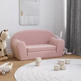 vidaxl-2-os-sofa-dla-dzieci-rozkladana-rozowa-miekki-plusz