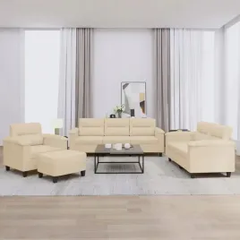 vidaxl-4-cz-komplet-wypoczynkowy-z-poduszkami-kremowy-mikrofibra