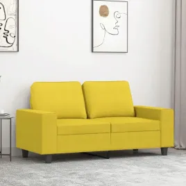 vidaxl-sofa-2-osobowa-jasnozolta-120-cm-tapicerowana-tkanina