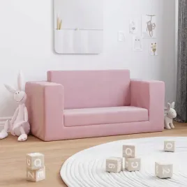 vidaxl-2-os-sofa-dla-dzieci-rozkladana-rozowa-miekki-plusz