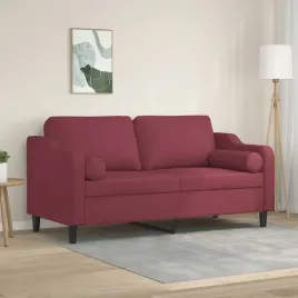 vidaxl-2-osobowa-sofa-z-poduszkami-winna-czerwien-140-cm-tkanina