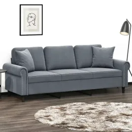vidaxl-3-osobowa-sofa-z-poduszkami-ciemnoszara-180-cm-aksamit