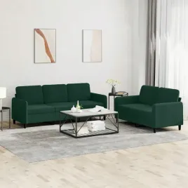 vidaxl-2-cz-komplet-wypoczynkowy-ciemnozielony-aksamitny