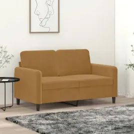 vidaxl-sofa-2-osobowa-brazowy-120-cm-tapicerowana-aksamitem