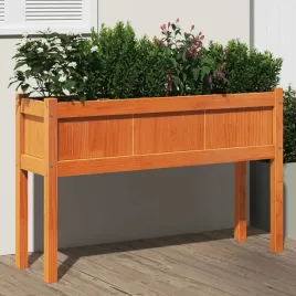 vidaxl-donica-ogrodowa-na-nogach-woskowy-braz-110x31x70-cm-sosnowa