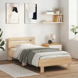 vidaxl-lozko-z-wezglowiem-bez-materaca-dab-sonoma-90x190-cm