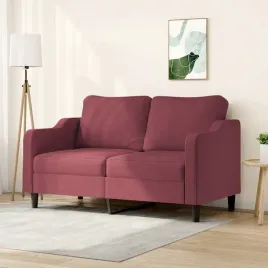 vidaxl-sofa-2-osobowa-winna-czerwien-140-cm-tapicerowana-tkanina