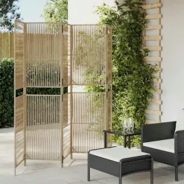 vidaxl-parawan-5-panelowy-bezowy-polirattan