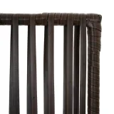 vidaxl-parawan-5-panelowy-brazowy-polirattan-kod-producenta-365397