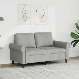vidaxl-sofa-2-osobowa-jasnoszara-120-cm-tapicerowana-aksamitem
